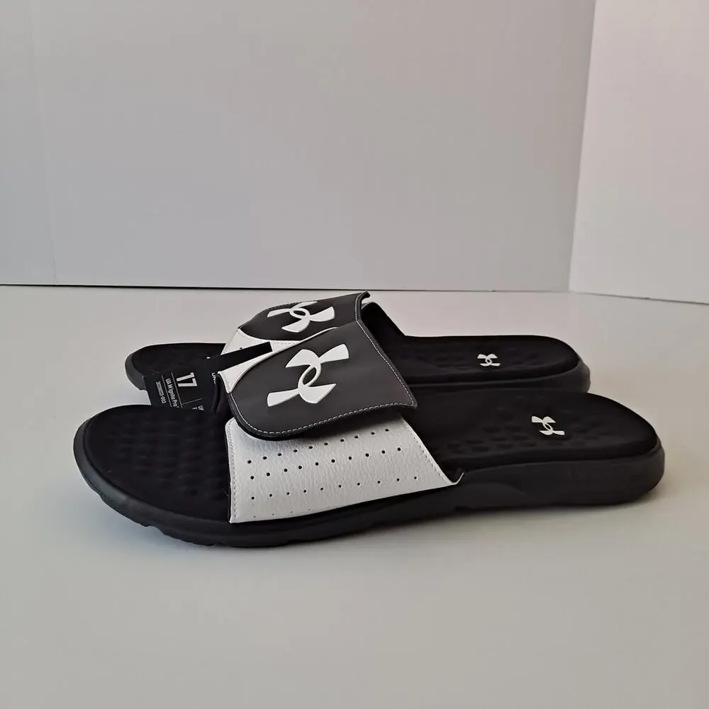NWT Under Armour UA Ignite Pro Flip Flop Slides Athletic Sandals Mens Size 17